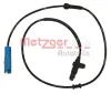Sensor, Raddrehzahl Hinterachse METZGER AUTOTEILE 0900283