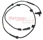 Sensor, Raddrehzahl METZGER 0900305