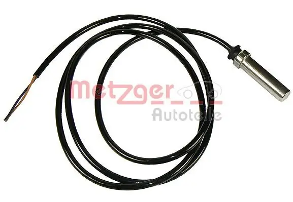 Sensor, Raddrehzahl Hinterachse METZGER 0900309