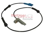 Sensor, Raddrehzahl METZGER 0900312