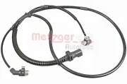 Sensor, Raddrehzahl METZGER 0900353