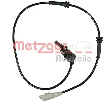 Sensor, Raddrehzahl METZGER 0900394 Bild Sensor, Raddrehzahl METZGER 0900394