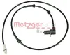 Sensor, Raddrehzahl Vorderachse METZGER 0900397