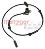 Sensor, Raddrehzahl METZGER 0900239 Bild Sensor, Raddrehzahl METZGER 0900239