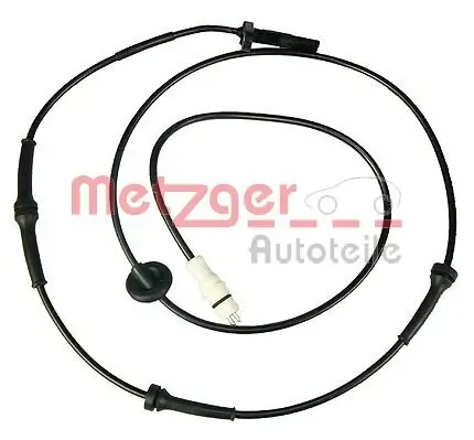 Sensor, Raddrehzahl Hinterachse links METZGER 0900407