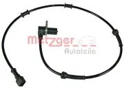 Sensor, Raddrehzahl METZGER 0900785