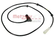 Sensor, Raddrehzahl METZGER 0900801