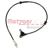 Sensor, Raddrehzahl METZGER 0900431