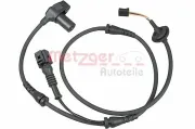 Sensor, Raddrehzahl METZGER 0900507