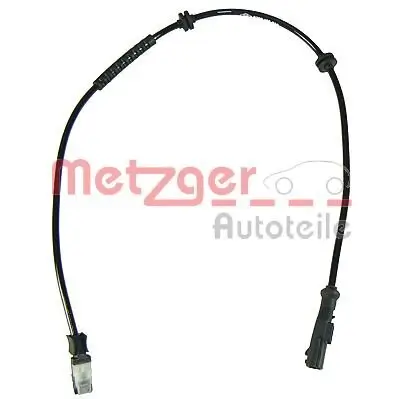 Sensor, Raddrehzahl METZGER 0900509