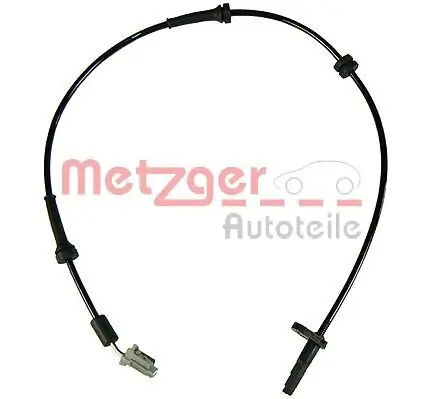 Sensor, Raddrehzahl METZGER 0900510 Bild Sensor, Raddrehzahl METZGER 0900510