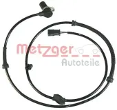 Sensor, Raddrehzahl METZGER 0900806