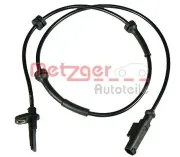 Sensor, Raddrehzahl METZGER 0900516