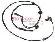 Sensor, Raddrehzahl METZGER 0900542