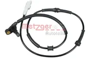 Sensor, Raddrehzahl METZGER 0900560