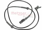 Sensor, Raddrehzahl Vorderachse rechts METZGER 0900564