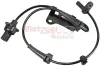 Sensor, Raddrehzahl Vorderachse links METZGER AUTOTEILE 0900572 Bild Sensor, Raddrehzahl Vorderachse links METZGER AUTOTEILE 0900572