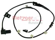 Sensor, Raddrehzahl METZGER 0900585