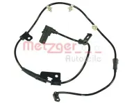 Sensor, Raddrehzahl Vorderachse rechts METZGER AUTOTEILE 0900586