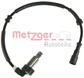 Sensor, Raddrehzahl METZGER 0900594