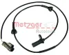 Sensor, Raddrehzahl METZGER AUTOTEILE 0900596