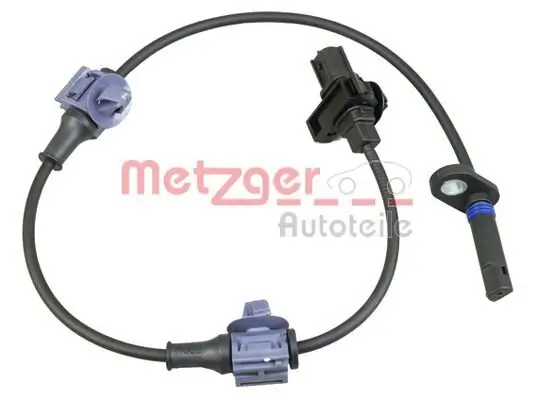 Sensor, Raddrehzahl Hinterachse links METZGER AUTOTEILE 0900617