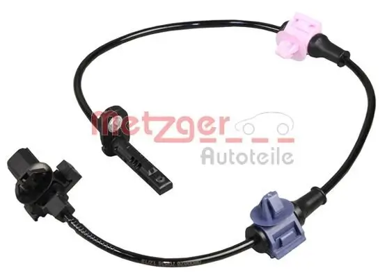 Sensor, Raddrehzahl Hinterachse links METZGER AUTOTEILE 0900626
