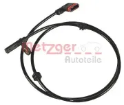 Sensor, Raddrehzahl METZGER 0900648