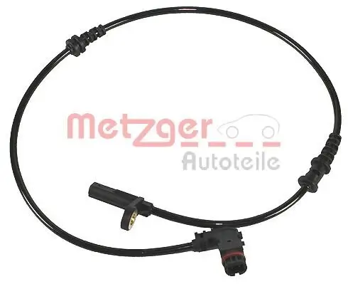 Sensor, Raddrehzahl Vorderachse METZGER 0900649
