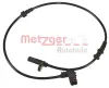 Sensor, Raddrehzahl Vorderachse METZGER 0900649