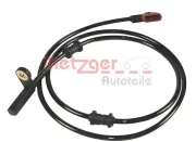 Sensor, Raddrehzahl METZGER 0900651