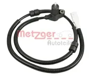 Sensor, Raddrehzahl Hinterachse METZGER 0900654