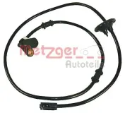 Sensor, Raddrehzahl METZGER 0900664