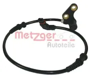 Sensor, Raddrehzahl METZGER 0900666