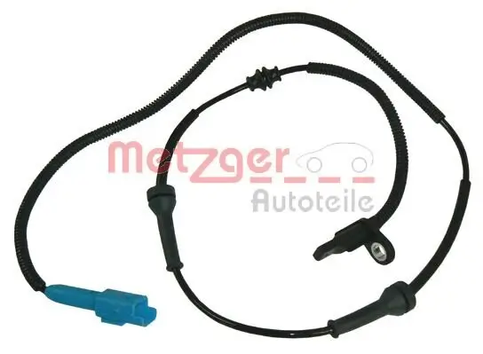 Sensor, Raddrehzahl Vorderachse METZGER AUTOTEILE 0900670