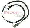 Sensor, Raddrehzahl Hinterachse METZGER AUTOTEILE 0900672
