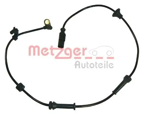 Sensor, Raddrehzahl Hinterachse METZGER 0900673