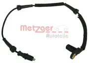 Sensor, Raddrehzahl METZGER 0900674