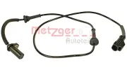 Sensor, Raddrehzahl METZGER 0900703