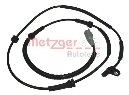 Sensor, Raddrehzahl Hinterachse METZGER 0900712