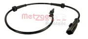 Sensor, Raddrehzahl METZGER 0900744