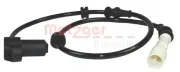 Sensor, Raddrehzahl METZGER 0900746