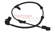 Sensor, Raddrehzahl METZGER 0900750