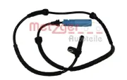 Sensor, Raddrehzahl METZGER 0900763