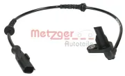 Sensor, Raddrehzahl METZGER 0900917