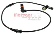 Sensor, Raddrehzahl METZGER 0900783