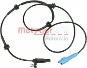 Sensor, Raddrehzahl METZGER 0900791