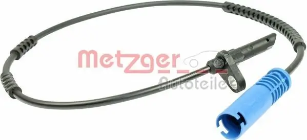 Sensor, Raddrehzahl Hinterachse METZGER 0900795
