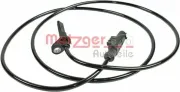 Sensor, Raddrehzahl METZGER 0900807