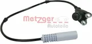 Sensor, Raddrehzahl METZGER 0900825